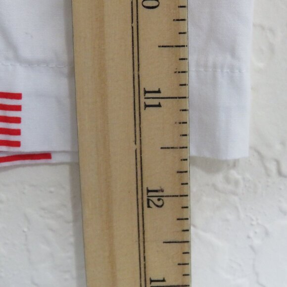 MAD Engine* Men's Short Sleeve Button Down Curved‎ Hem Chest Pocket Shirt~ XL - Picture 8 of 10